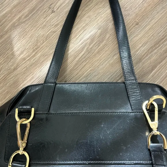 Mansur Gavriel Leather Flap Handle Bag